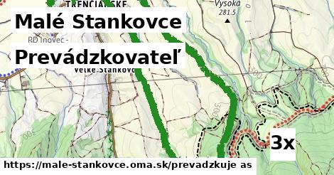 prevádzkovateľ v Malé Stankovce