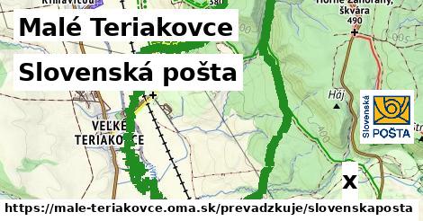 Slovenská pošta, Malé Teriakovce