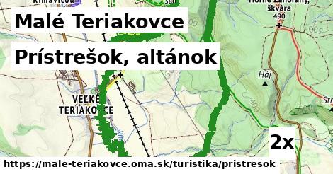 prístrešok, altánok v Malé Teriakovce