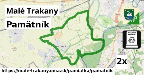 Pamätník, Malé Trakany