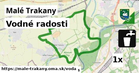 vodné radosti v Malé Trakany