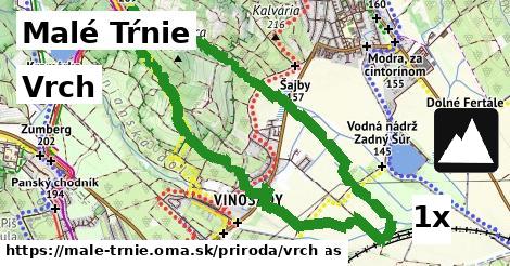 Vrch, Malé Tŕnie