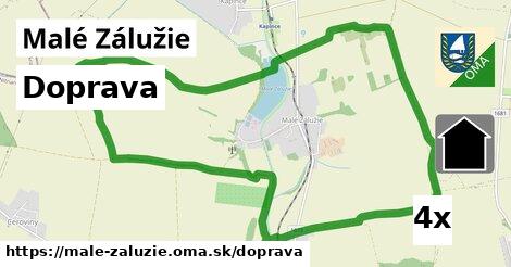 doprava v Malé Zálužie