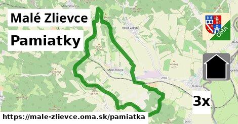 pamiatky v Malé Zlievce