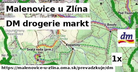 DM drogerie markt v Malenovice u Zlína