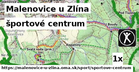 športové centrum, Malenovice u Zlína