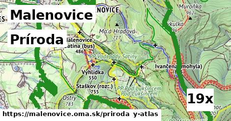 príroda v Malenovice