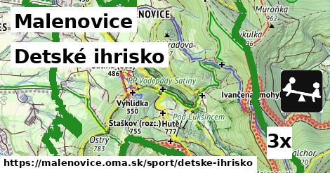 Detské ihrisko, Malenovice