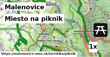 Miesto na piknik, Malenovice