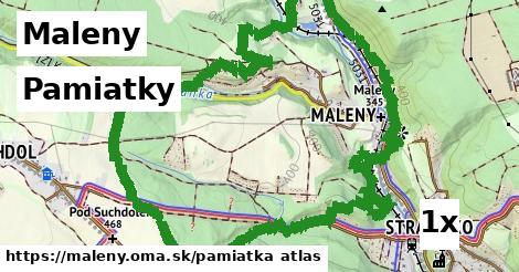 pamiatky v Maleny