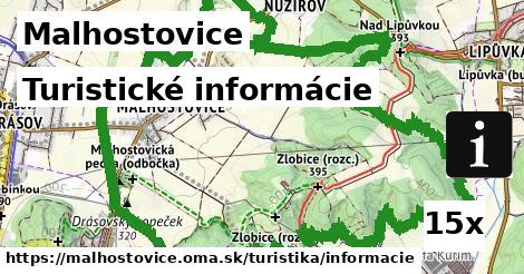 Turistické informácie, Malhostovice