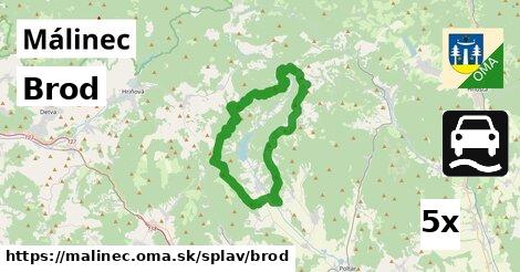 Brod, Málinec