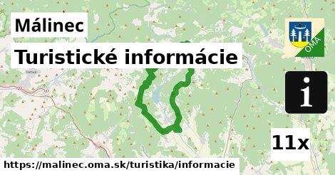 Turistické informácie, Málinec