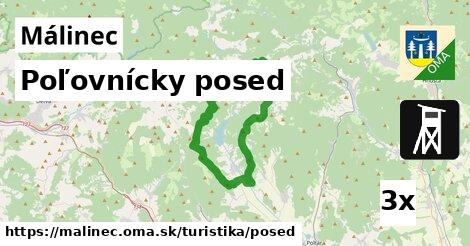 Poľovnícky posed, Málinec