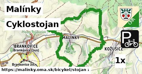 Cyklostojan, Malínky