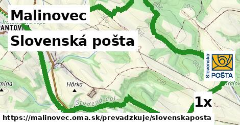 Slovenská pošta, Malinovec