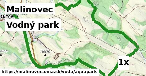 vodný park v Malinovec