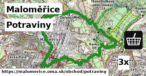 Potraviny, Maloměřice