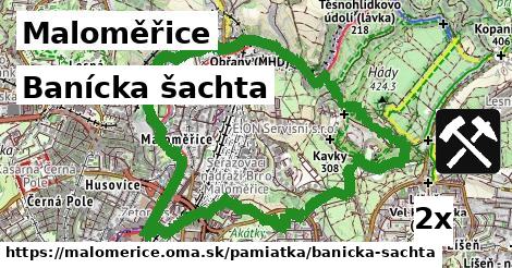 Banícka šachta, Maloměřice