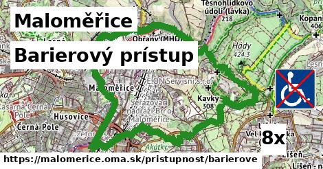 Barierový prístup, Maloměřice