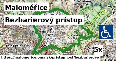 Bezbarierový prístup, Maloměřice