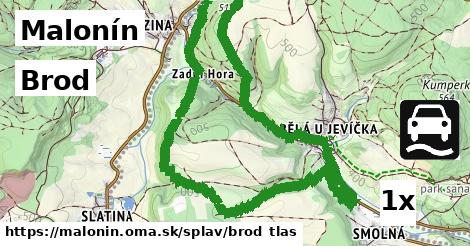 brod v Malonín