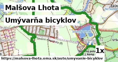 Umývarňa bicyklov, Malšova Lhota