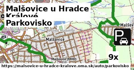 Parkovisko, Malšovice u Hradce Králové