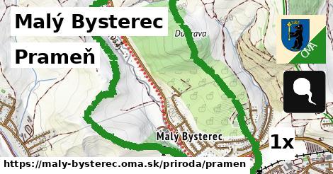 prameň v Malý Bysterec