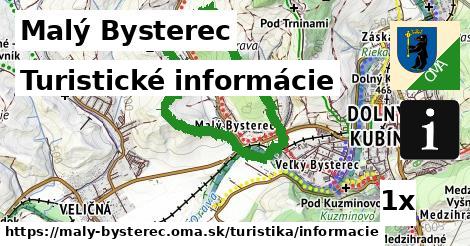 Turistické informácie, Malý Bysterec