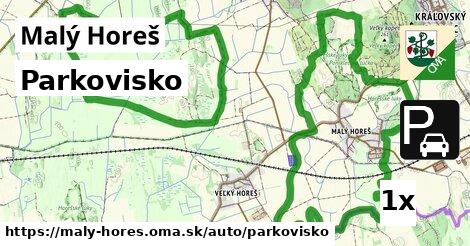 Parkovisko, Malý Horeš