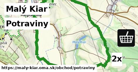 Potraviny, Malý Kiar