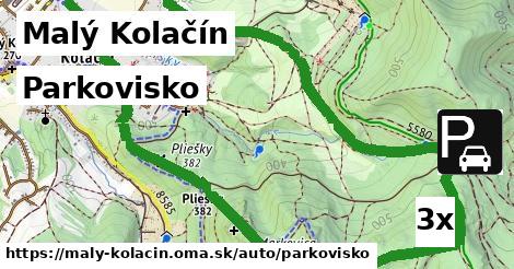 Parkovisko, Malý Kolačín