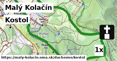 Kostol, Malý Kolačín