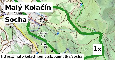 socha v Malý Kolačín