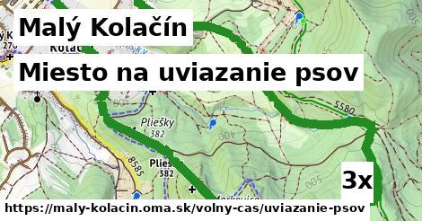 Miesto na uviazanie psov, Malý Kolačín