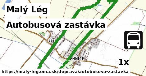 Autobusová zastávka, Malý Lég