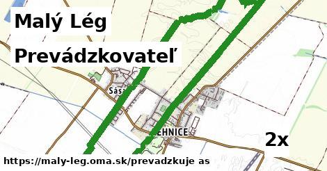 prevádzkovateľ v Malý Lég