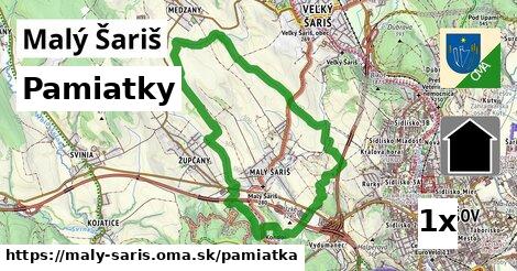 pamiatky v Malý Šariš