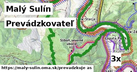 prevádzkovateľ v Malý Sulín