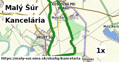 kancelária v Malý Šúr