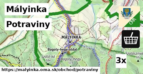 Potraviny, Mályinka