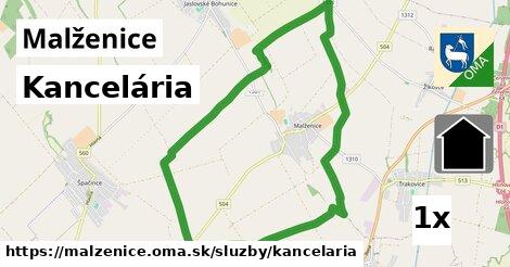 Kancelária, Malženice