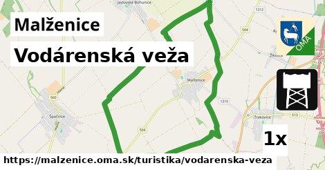 Vodárenská veža, Malženice