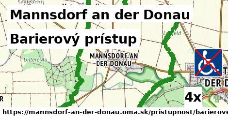 Barierový prístup, Mannsdorf an der Donau