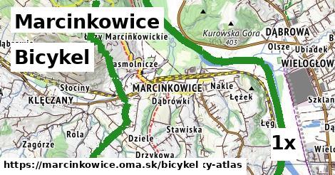 bicykel v Marcinkowice