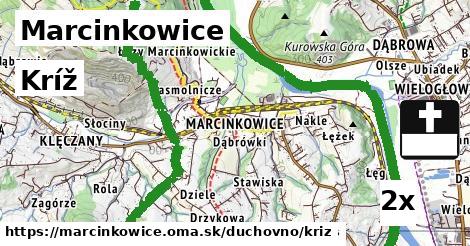 Kríž, Marcinkowice