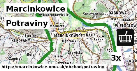 potraviny v Marcinkowice