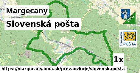 Slovenská pošta, Margecany