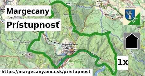 prístupnosť v Margecany